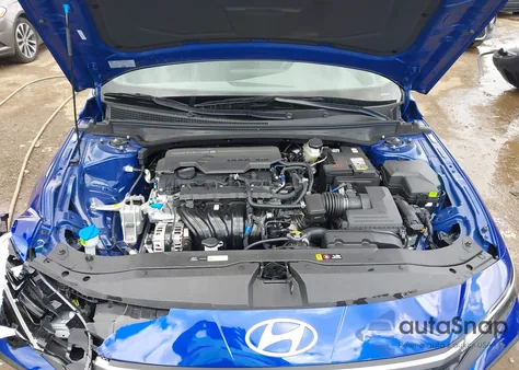 2025 Hyundai Elantra Sel Sport from USA, damaged, VIN KMHLM4DG4SU001949